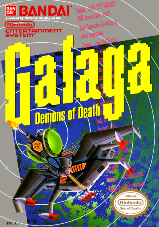 Galaga - Demons of Death (USA) box art